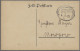 Deutsch-Ostafrika - Stempel: 1915, BAHNPOST, Vordruck "Feld-Postkarte" Von "Klm. - Afrique Orientale