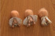Lot 3 Poupées Miniatures - Muñecas