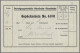Deutsch-Südwestafrika - Besonderheiten: 1914, Durchgangsverkehr Otavibahn-Staats - África Del Sudoeste Alemana