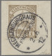 Deutsche Kolonien - Kiautschou - Stempel: MECKLENBURGHAUS; Kaiseryacht 1 Cent En - Kiaochow