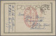 Deutsche Kolonien - Kiautschou - Kriegsgefangenenpost: 1918, BANDO, Karte Mit Fa - Kiauchau