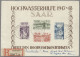 Saarland (1947/56): 1948, Hochwasserhilfe, Beide Blocks Als Einschreibbriefe Vom - Unused Stamps