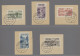 Delcampe - Saarland (1947/56): 1948, Hochwasserhilfe, Beide Blocks Als Einschreibbriefe Vom - Unused Stamps