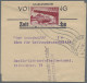 Saarland (1947/56): 1956, Zwei Zeitungs-Streifbänder Der "Saarländischen Volksze - Covers & Documents