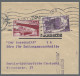 Saarland (1947/56): 1956, Zwei Zeitungs-Streifbänder Der "Saarländischen Volksze - Cartas & Documentos