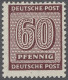 Sowjetische Zone - West-Sachsen: 1945, Freimarke 60 Pfg. In Der Guten Farbvarian - Otros & Sin Clasificación