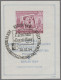 DDR: 1954, Erste Zentrale Briefmarkenausstellung Berlin, Blockausgabe, 20 Pf. Du - Covers & Documents