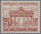 Berlin: 1949, 3 Mark Bauten I, Postfrisch Mit Wasserzeichen 1X Fallend, In Einwa - Neufs