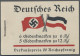 Deutschland: 1870-1952 (ca.), Partie Mit U.a. Teils Festgeklebten Werten Des 3. - Sammlungen
