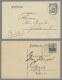 Deutschland: 1866-1969 (ca.), Partie Von Etwa 80 Belegen In 2 Alben Mit U.a. Bay - Sammlungen