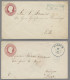 Hannover - Stempel: ORTSSTEMPEL; 1859-1864 (ca.), Sammlung Von 52 Gebrauchten Ga - Hanovre