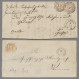 Thurn & Taxis - Marken Und Briefe: 1851-1866 (ca.), Sammlung Von 15 Frankierten - Autres & Non Classés