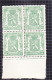 1945 Nr 713A** Zonder Scharnier,blokje Van 4 .Klein Staatswapen.OBP 51 Euro. - 1935-1949 Kleines Staatssiegel