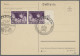 Delcampe - Deutsches Reich - 3. Reich: 1942, Tag Der Briefmarke, 147 Belege Und Einige Brie - Lettres & Documents