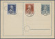 Delcampe - Sowj. Zone - Bezirkshandstempel: 1948, Riesengroßer Posten, Offenbar Aus Dem Nac - Autres & Non Classés