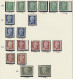 DDR: 1949-1990, Getrennt Postfrisch Und Gestempelt Geführte Sammlung, Ein Echtes - Collections