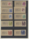 Berlin: 1949, Kleine Gestempelte Partie Mit Rotaufdruck Komplett (Mi.Nr. 21/34, - Used Stamps