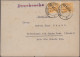 Berlin: 1948/1949, Sechs Belege Mit Schwarzaufdrucken, Dabei Ein Brief Mit 6 Pf - Cartas & Documentos