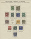 Bizone: 1945-1949, überwiegend Gestempelte Sammlung Auf Vordruckseiten Mit U.a. - Other & Unclassified