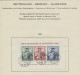 Delcampe - Bizone: 1945-1949, überwiegend Gestempelte Sammlung Auf Vordruckseiten Mit U.a. - Autres & Non Classés