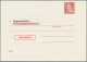 Delcampe - Denmark - Postal Stationery: 1953/1967, Letter Cards For Population Register, Lo - Postal Stationery