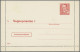 Delcampe - Denmark - Postal Stationery: 1953/1965, Letter Cards For Population Register, Lo - Postal Stationery