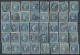 Delcampe - France: 1870/1871, BORDEAUX 20c. Blue, Specialised Assortment/collection Of Appr - Colecciones Completas