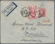 France: 1946-1961, Ca. 150 Luftpostbriefe Aus Frankreich An Eine Adresse In Dual - Collections