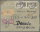 Delcampe - France: 1946-1961, Ca. 150 Luftpostbriefe Aus Frankreich An Eine Adresse In Dual - Collections