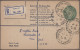 Ireland - Postal Stationery: 1926/1946, Lot Of Five Used Registered Envelopes, 5 - Entiers Postaux