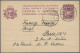 Delcampe - Latvia - Postal Stationery: 1923-1940, Partie Aus 40 Ganzsachenkarten, Zehn Stüc - Letonia