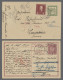 Österreich: 1899-1998, Partie Von Etwa 130 Belegen Mit U.a. Ballonpost, FDC, Gan - Colecciones