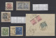 Österreichische Post In Der Levante: 1861-1914, Lot Von 14 Belegen Der Post Auf - Oriente Austriaco