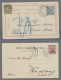 Delcampe - Österreichische Post In Der Levante: 1861-1914, Lot Von 14 Belegen Der Post Auf - Levante-Marken