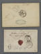 Schweiz: 1855-1950, Ein Sehr Gehaltvolles Lot Von 14 Belegen Ab Zwei Strubel-Fra - Collections