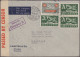 Schweiz: 1925/1940: Sieben Flug-/Luftpost-Briefe Mit Meist Guten Frankaturen, Au - Lotes/Colecciones