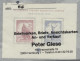 Delcampe - Czechoslowakia: 1918-1987, Zwei Händlerlagerbucher In Ringbindern, Sehr Dicht Ge - Covers & Documents