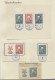 Delcampe - Czechoslowakia: 1918-1940, Ungebrauchte Und Gestempelte Sammlung Auf Albumseiten - Cartas & Documentos