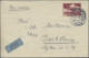 Delcampe - Czechoslowakia: 1926/1938, Air Mail: FFC Prague-Strasbourg; Also Five Commercial - Lettres & Documents