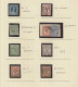 Delcampe - Queensland: 1868-1910 (ca.), Stempelsammlung In 2 Selbstgestalten Alben Mit U.a. - Lettres & Documents