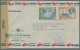 Curacao: 1889-1946, Cover Lot Starting With PSC 5c Willem III Uprated With 2 1/2 - Curacao, Netherlands Antilles, Aruba