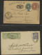Mexico: 1859-1947 (c.), Cover Collection With 53 Items, From 1859 2 Reales With - Mexique