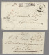 Cap Of Good Hope: 1814-40s, Collection Of 19 Stampless Covers Including 13 Beari - Cape Of Good Hope (1853-1904)