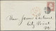 Delcampe - United States: 1864/1883, Group Of Six Covers, E.g. Blue Rimless "BALTIMORE", Bl - Briefe U. Dokumente