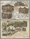 Ansichtskarten: 1896-1953. Partie Von 40 Ansichtskarten Mit U.a. Deutschland Ab - 500 Postales Min.
