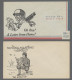 Thematics:  Military: 1900-1947, Partie Mit 5 Gelaufenen Deutschen Feldpostkarte - Militares