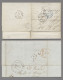 Delcampe - Transatlantikmail: Um 1860, Neun Briefe, Neben USA Auch Puerto Rico, Panama, Ver - Europe (Other)