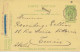 BELGIEN 1908 Wappen 5C Postkarte Mit K1 "BRUXELLES (R CHANCELL/rue)" UNTERFRANKIERTER INLANDSKARTE Nach TURIN, ITALIEN - - Sin Clasificación