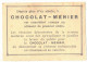 IMAGE CHROMO CHOCOLAT MENIER ALIMENT N° 218 OISE CHANTILLY LE CHÂTEAU CASTLE STYLE RENAISSANCE ECLECTISME - Menier