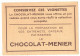 IMAGE CHROMO CHOCOLAT MENIER ENTREMETS N° 158 ESPAGNE SPAIN ANDALOUSIE COSTUMES ANDALOUS TRADITION FOLKLORE - Menier